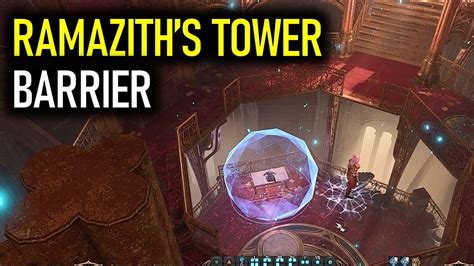 You can read more about the via. . Ramazith tower arcane barrier